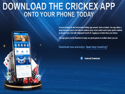 Crickex App download