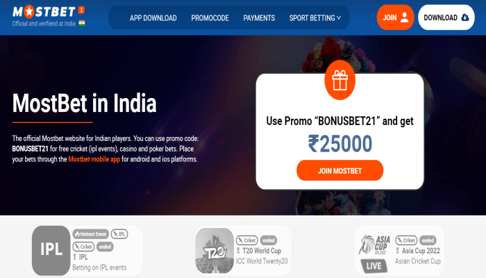 Mostbet India